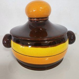 West German 'Havanna' Bowl 60s/70s Zell Am Harmersbach × Fat Lava Era × Vintage